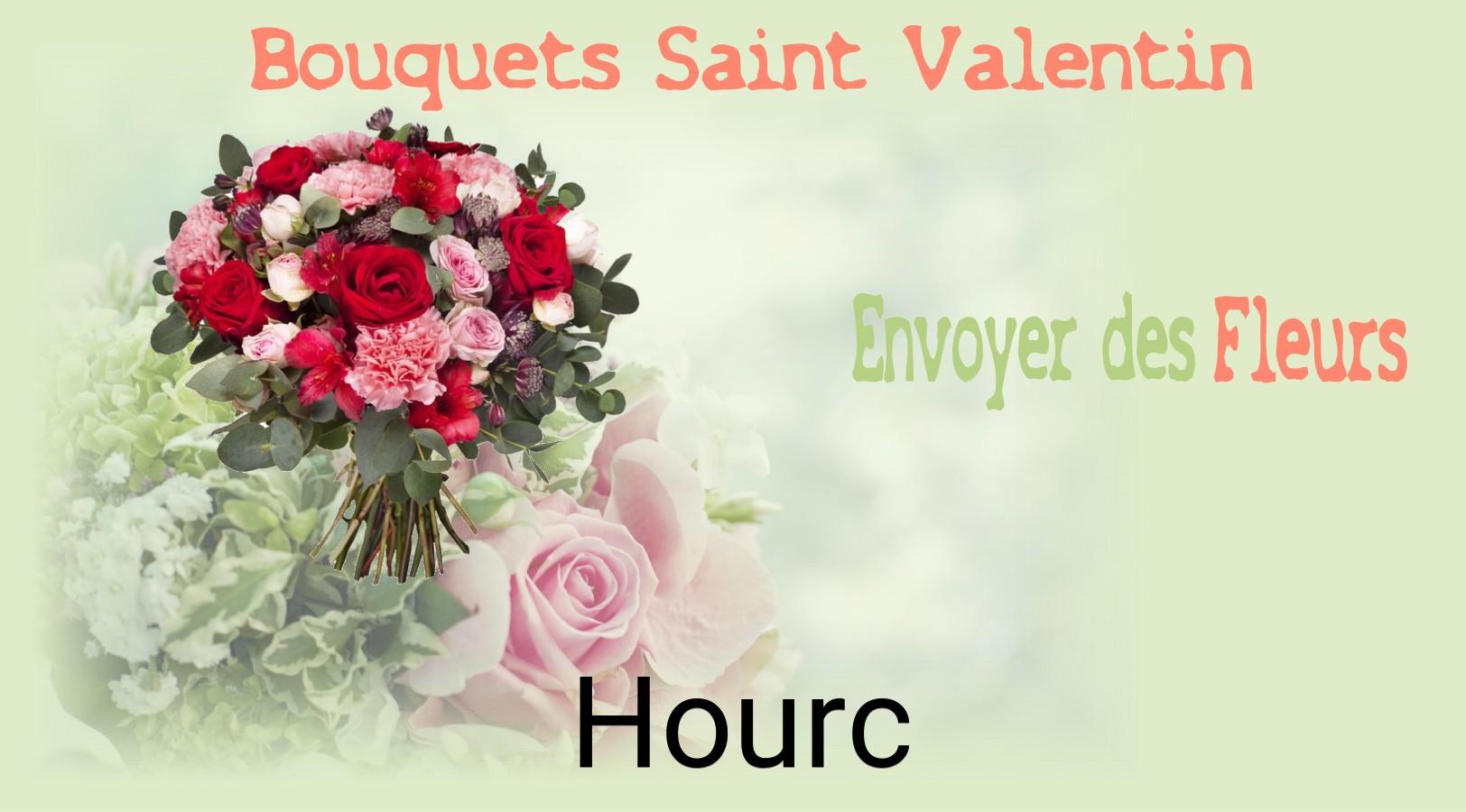 Roses de Saint-Valentin livrées à Hourc